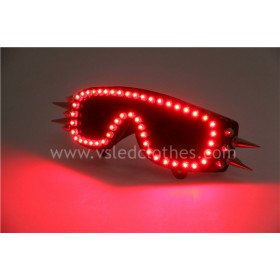 LED Rivet Punk Glasses for LED Growing Light Performance Stage